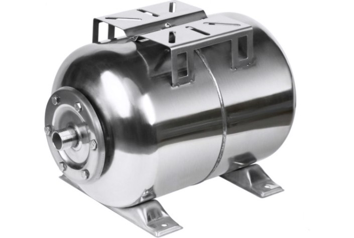 Гидроаккумулятор UNIPUMP 100л, (гор.), нерж. сталь, мембрана epdm [54872]