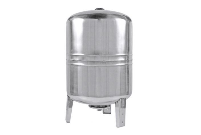 Гидроаккумулятор UNIPUMP 100л, (вер.), нерж. сталь, мембрана epdm [36580]