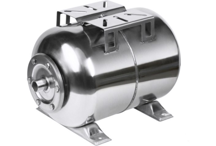 Гидроаккумулятор UNIPUMP 24л, (гор.), нерж. сталь, мембрана EPDM [85109]
