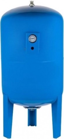 Гидроаккумулятор UNIPUMP 300л.(вер) с манометром [66837]