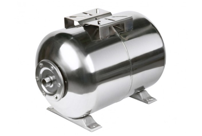 Гидроаккумулятор UNIPUMP 80л, (гор.), нерж. сталь, мембрана EPDM [21266]