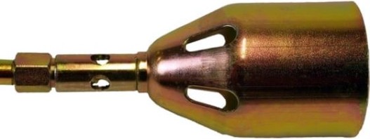 Горелка газовоздушная Sturm 5015-02-070 для кровельных работ, 70см, рычаг, латунный регуля