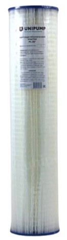 Картридж для воды UNIPUMP РС 20" (50 мкм) big blue мех. очистки [54454]