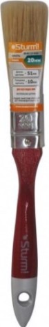 Кисть флейцевая Sturm 9040-23-020 3/4" (20мм), натуральная щетина, деревянная ручка Кисть флейцевая Sturm 9040-23-020 3/4" (20мм), натуральная щетина, деревянная ручка