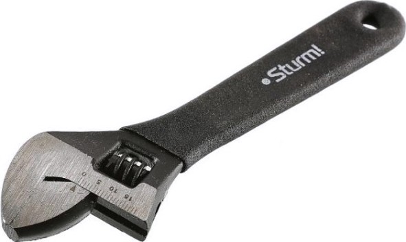 Ключ разводной Sturm 1045-31-150 150 мм, обливная пвх рукоятка Ключ разводной Sturm 1045-31-150 150 мм, обливная пвх рукоятка