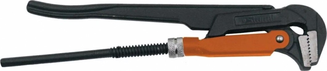Ключ трубный рычажный Sturm 1045-04-P15 цельнокован., губки закал. током