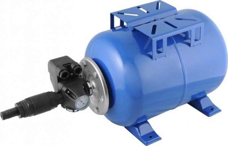 Комплект автоматики UNIPUMP АКВАРОБОТ М с гидроаккумулятором 24 л. [39602]