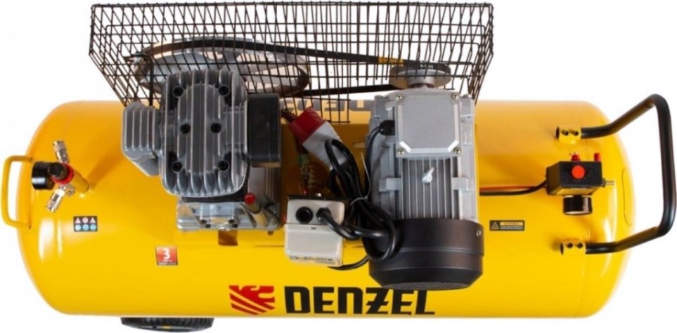 Компрессор поршневой Denzel BCI3000-T/200 [58119]