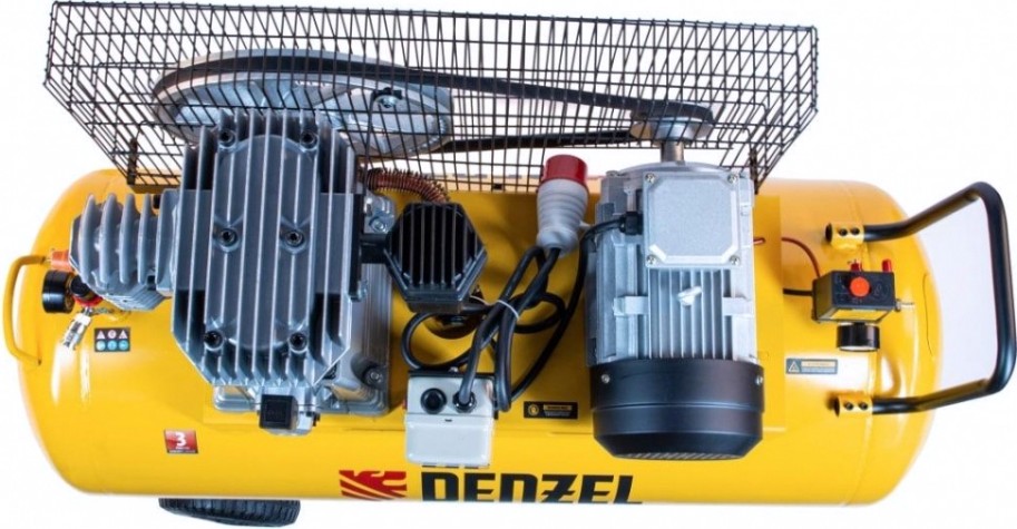 Компрессор поршневой Denzel BCI4000-T/200 [58124]