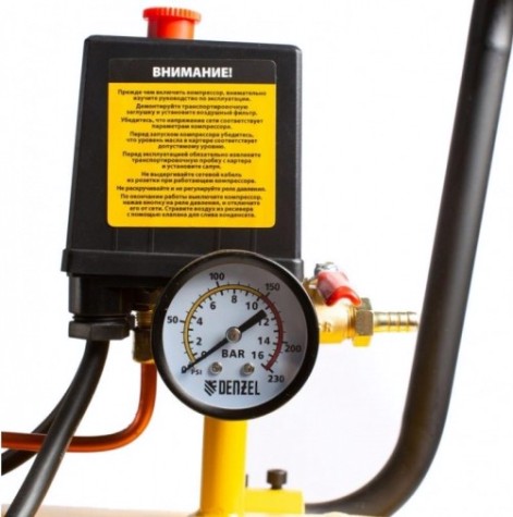 Компрессор поршневой Denzel BCV2300/100 [58111]