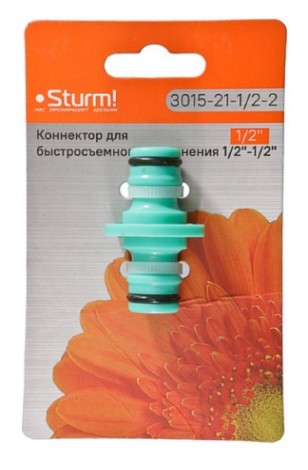 Коннектор Sturm 3015-21-1/2-2 для быстросъемного соединения Коннектор Sturm 3015-21-1/2-2 для быстросъемного соединения