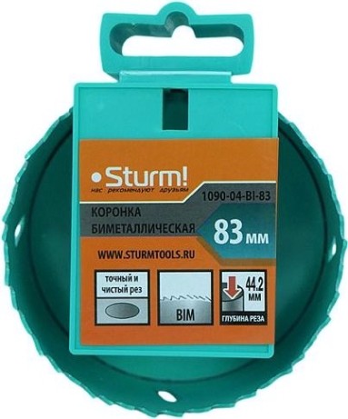 Коронка биметаллическая Sturm 1090-04-BI-83 Коронка биметаллическая Sturm 1090-04-BI-83