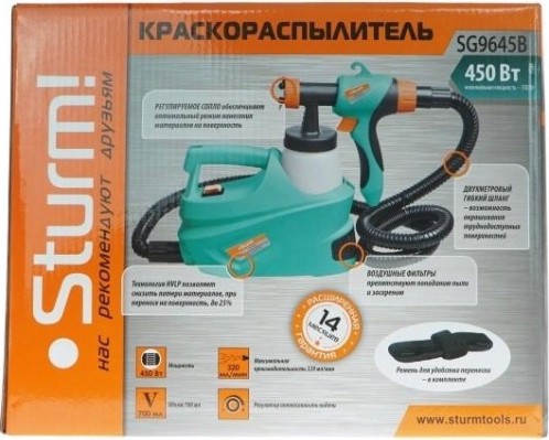 Краскопульт электрический Sturm SG9645B Краскопульт электрический Sturm SG9645B