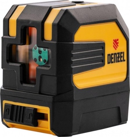 Лазерный уровень Denzel LX 03 Green 30 м, 520 нм, резьба 1/4" [35058]