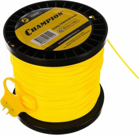 Леска триммерная CHAMPION C5031 star 2.0мм*130м (звезда)+нож