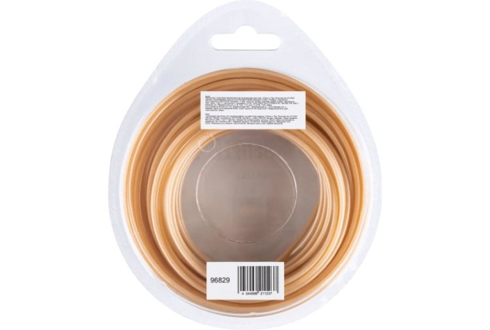 Леска триммерная Denzel ALUFLEX армированная алюминием круглая, 2,0 мм х 15 м. [96829]