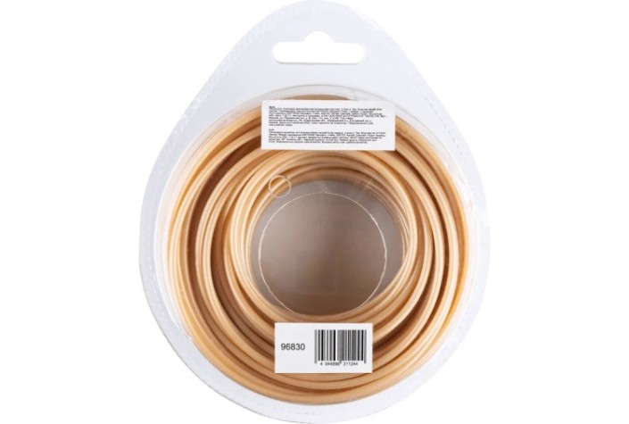 Леска триммерная Denzel ALUFLEX армированная алюминием круглая, 2,4 мм х 15 м. [96830]