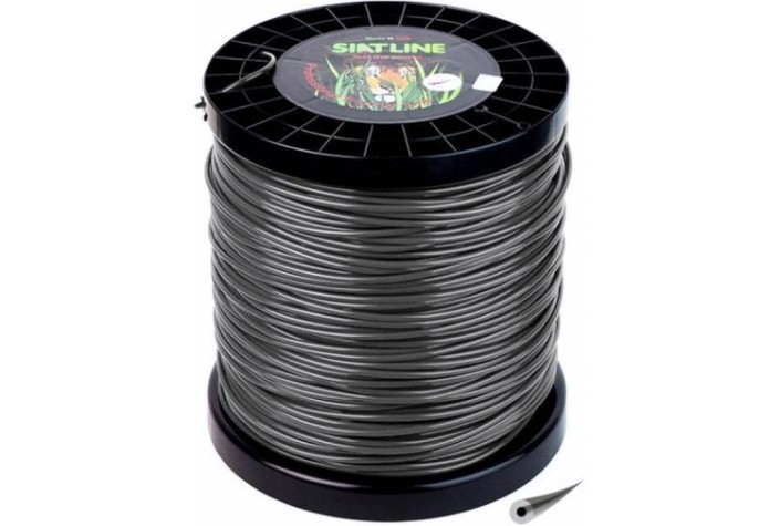 Леска триммерная SIAT PREMIUM TWIN POWER 2.4 бобина, 387м [303224]