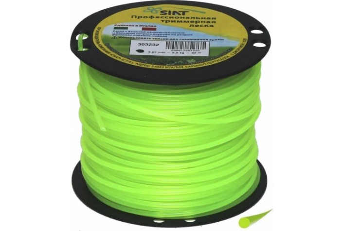 Леска триммерная SIAT PROFESSIONAL КРУГ 3.0 SIAT-62м бобина, 62м [303232]