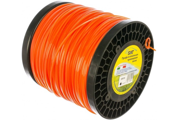 Леска триммерная SIAT PROFESSIONAL КВАДРАТ 2.4 SIAT-305м бобина [303216]