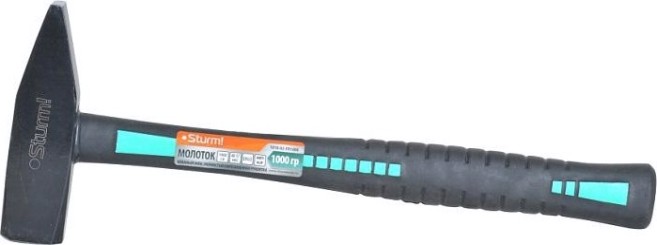 Молоток Sturm 1010-02-FR1000 полностью обрезин. рукоятка,