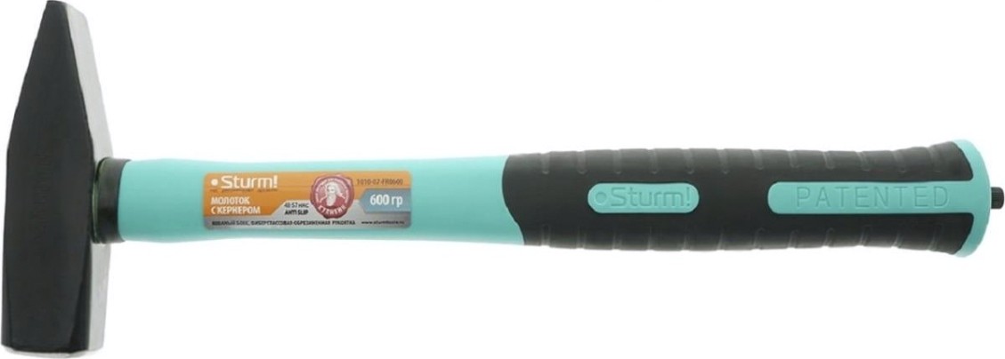 Молоток Sturm 1010-07-FR0600 с кернером, фибергласс.рукоятка, 600гр.