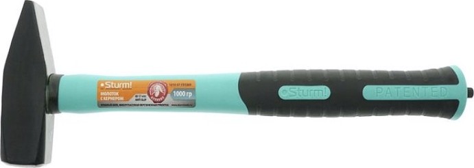 Молоток Sturm 1010-07-FR1000 с кернером, фибергласс.рукоятка,