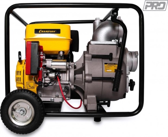 Мотопомпа бензиновая CHAMPION GTP101E для грязной воды