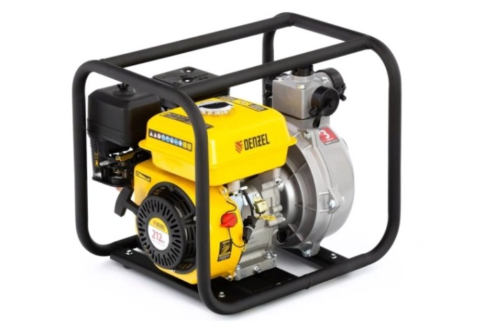 Мотопомпа бензиновая Denzel PX-50H высоконапорная [99203]