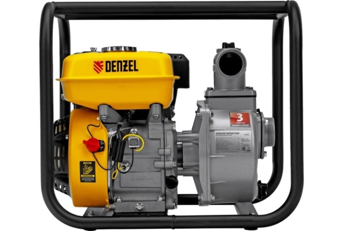Мотопомпа бензиновая для слабозагрязненной воды Denzel PX-50 [99201]