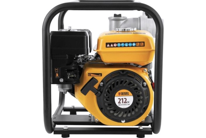 Мотопомпа бензиновая для слабозагрязненной воды Denzel PX-80 [99202]