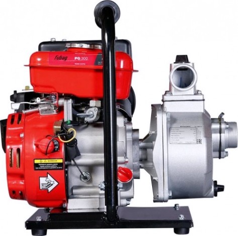 Мотопомпа бензиновая FUBAG PG 300 для слабозагрязненной воды [568712]