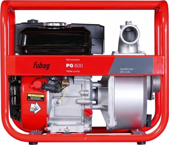 Мотопомпа бензиновая FUBAG PG 600 для слабозагрязненной воды [568713]