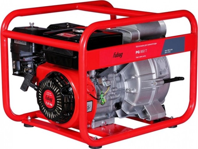 Мотопомпа бензиновая FUBAG PG 950T для грязной воды [838246]