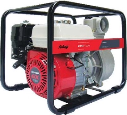 Мотопомпа бензиновая FUBAG PTH 1000 для слабозагрязненной воды [838215]