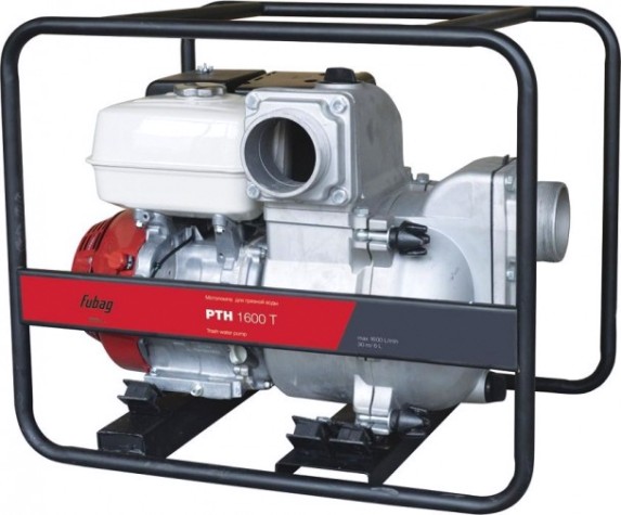Мотопомпа бензиновая FUBAG PTH 1600 T для грязной воды [646268]