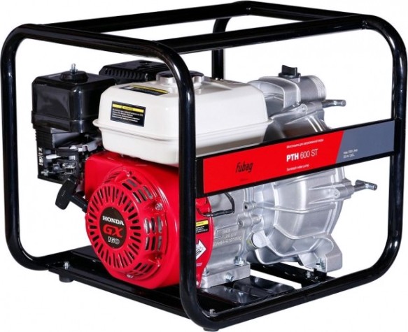 Мотопомпа бензиновая FUBAG PTН 600 ST для слабозагрязненной воды [838216]