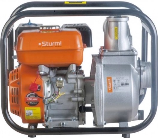 Мотопомпа бензиновая Sturm BP87101 для слабозагрязненной воды