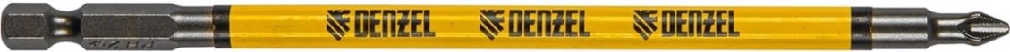 Набор бит Denzel PH2х150 сталь s2, круглый профиль, 5шт. [11647]