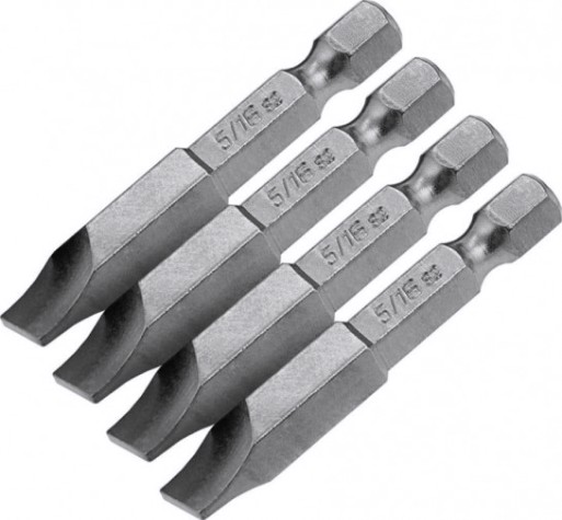 Набор бит Denzel SL5/16"x2" 5 шт. [7711314]