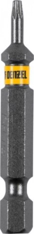 Набор бит Denzel TORX 8х50 сталь s2, шестигранный профиль, 10 шт. [11666]