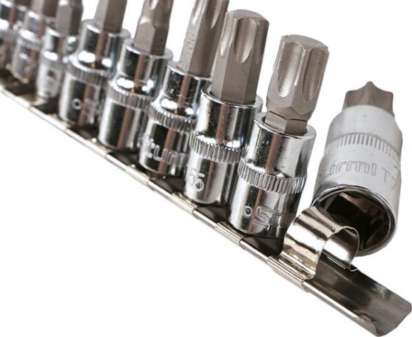Набор головок 1/2" Sturm 1045-18-T13 55 мм torx 13 шт Набор головок 1/2" Sturm 1045-18-T13 55 мм torx 13 шт