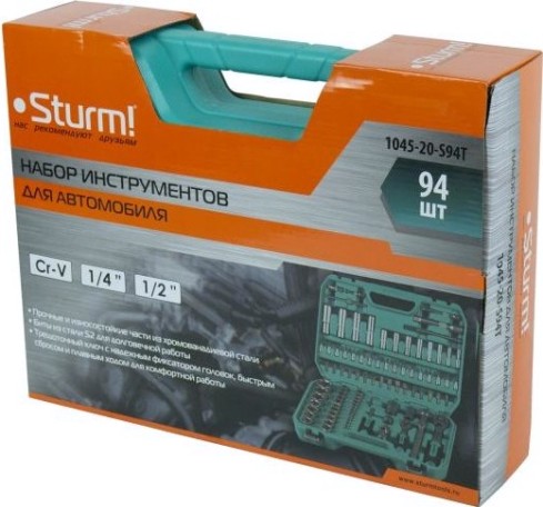Набор инструментов Sturm 1045-20-S94T 94 предмета