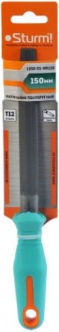 Напильник полукруглый Sturm 1050-01-HR150 150 мм, противоскол. рукоятка