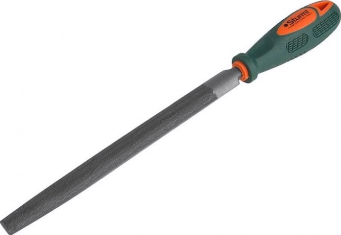 Напильник полукруглый Sturm 1050-01-HR200 200 мм, противоскол. рукоятка