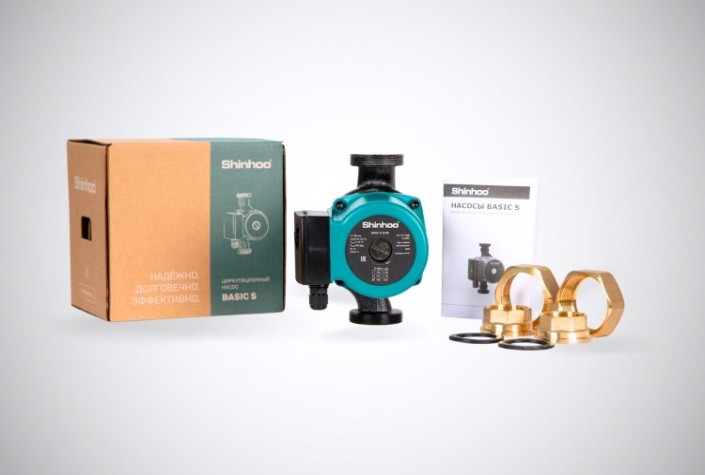 Насос циркуляционный SHINHOO BASIC S 25-4S 180 [НС-1514893]
