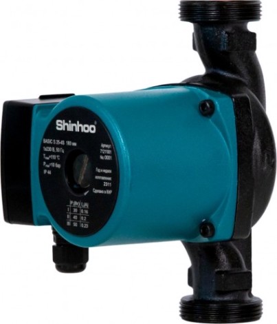 Насос циркуляционный SHINHOO BASIC S 25-6S 180 [НС-1514895]