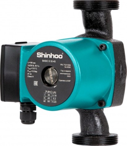 Насос циркуляционный SHINHOO BASIC S 32-4S 180 [НС-1514897]