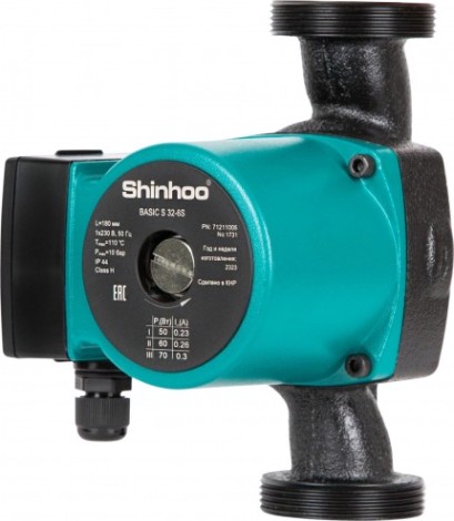 Насос циркуляционный SHINHOO BASIC S 32-6S 180 [НС-1514898]