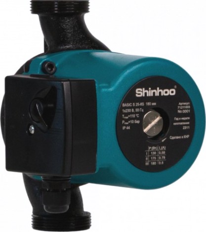 Насос циркуляционный SHINHOO BASIC S 32-8S 180 [НС-1514899]